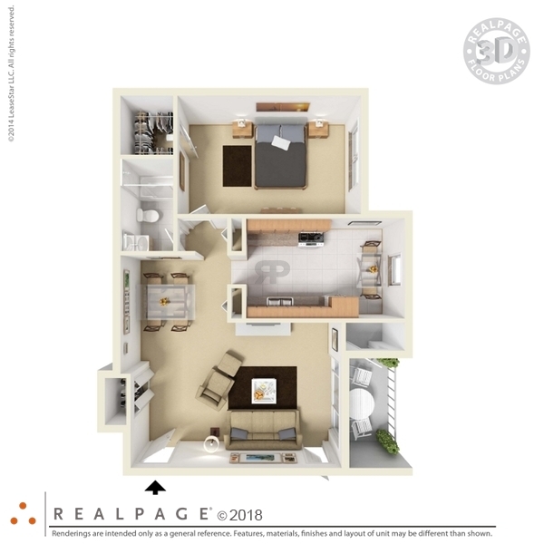 1 Bed 1 Bath with Optional Den