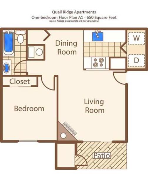 A - One Bedroom