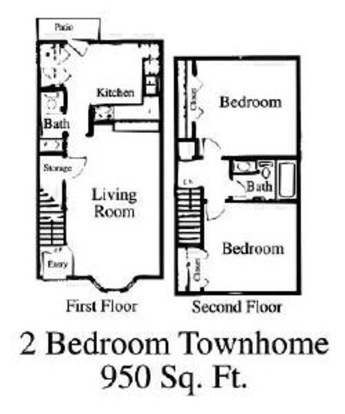 2 BD 1 BAY WINDOW