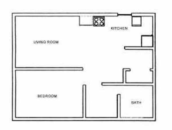 1 Bed 1 Bath