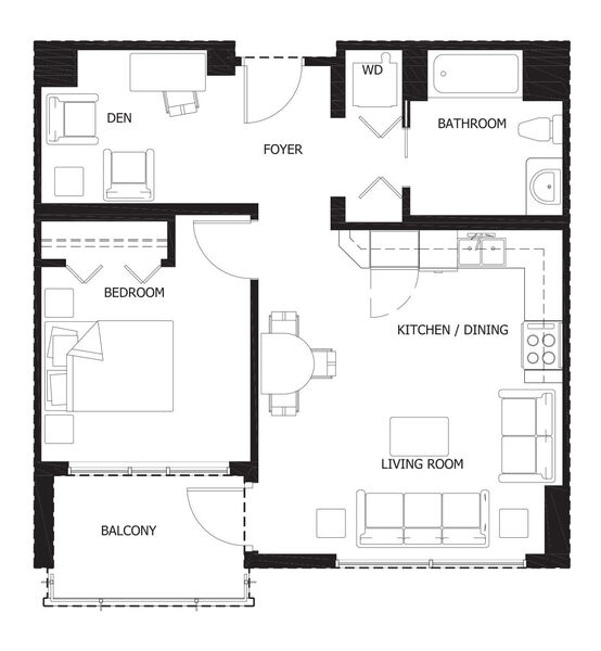 1K Renovated
