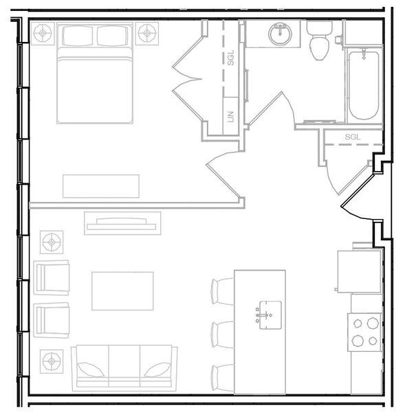 1 Bedroom