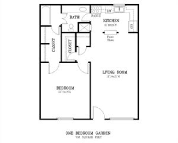 Courtyard One Bedroom