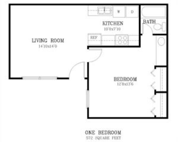 Forest Village One Bedroom Flat