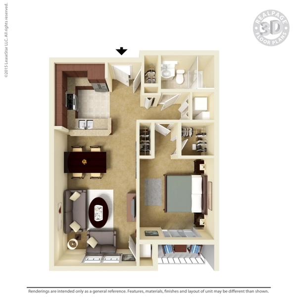 One Bedroom One Bath