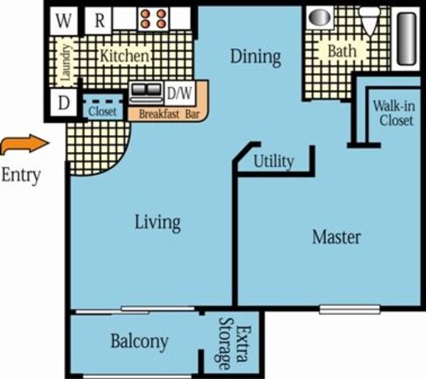 One Bedroom One Bath