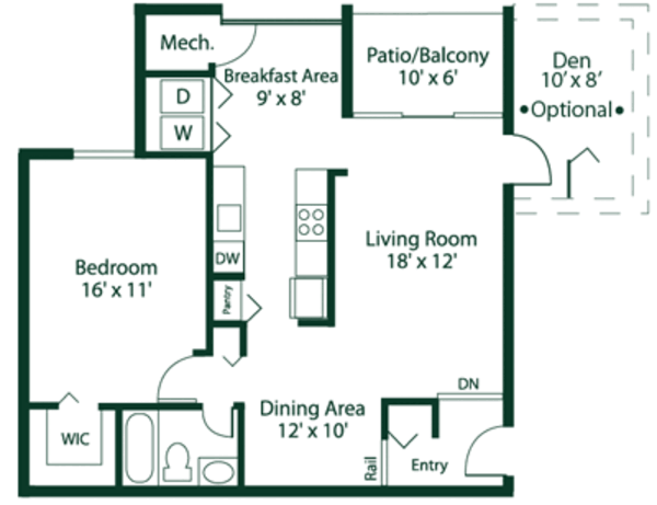 1 Bedroom