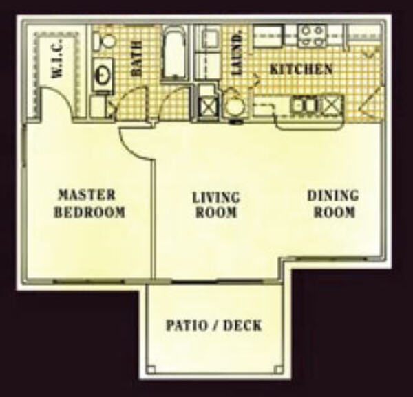 1 Bed 1 Bath