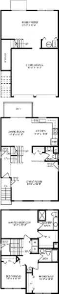 2 Bed 2.5 Bath (Townhome)