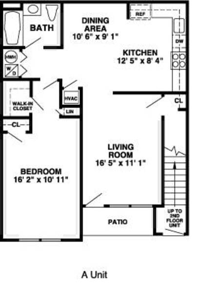 1 Bed 1 Bath