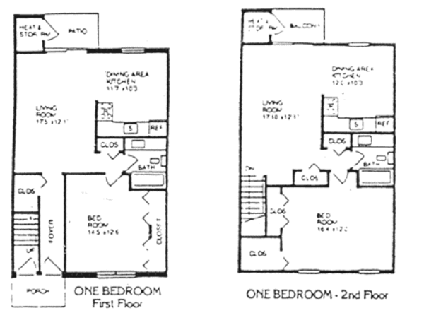 1 Bed 1 Bath