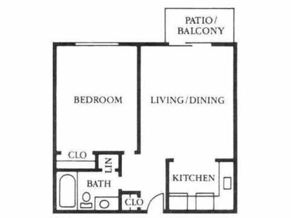 1 Bedroom with Patio