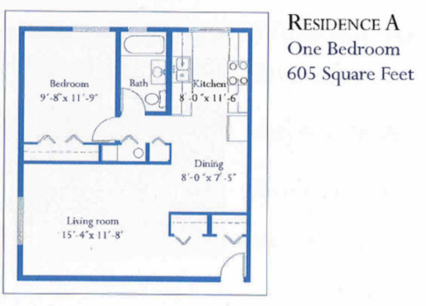 1 Bedroom Apartment
