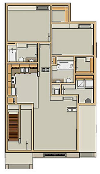 Two Bedroom - B1