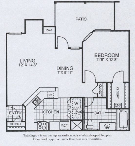 1 Bed 1 Bath (A4H)