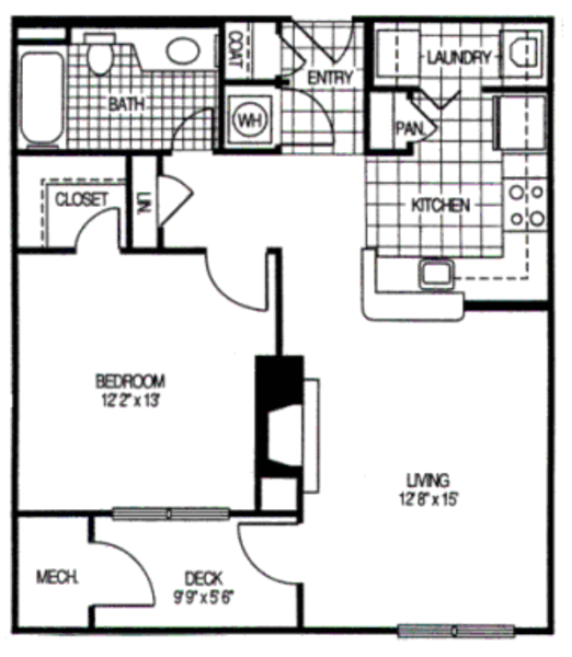 1 Bedroom/1 Bath