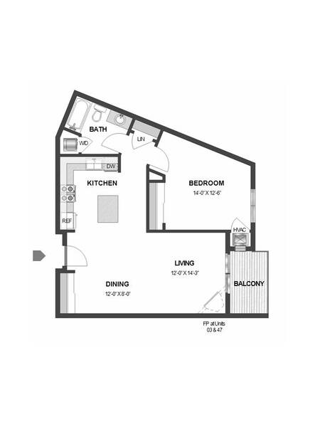 One Bedroom One Bath