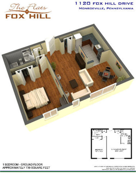 1 Bed 1 Bath