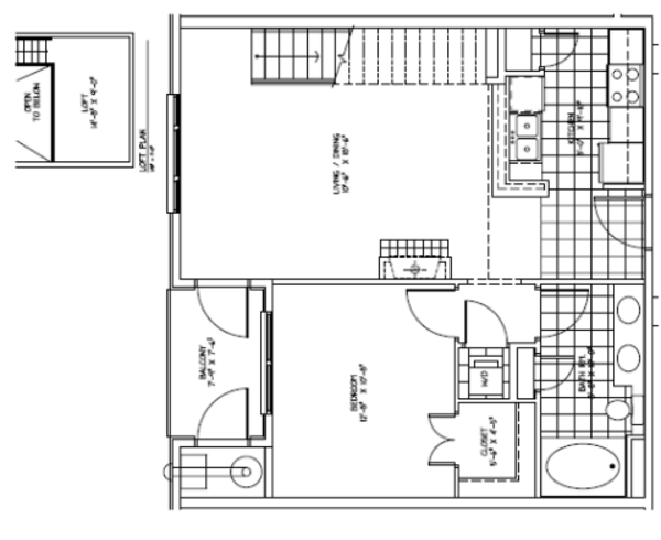 Highland- upstairs loft
