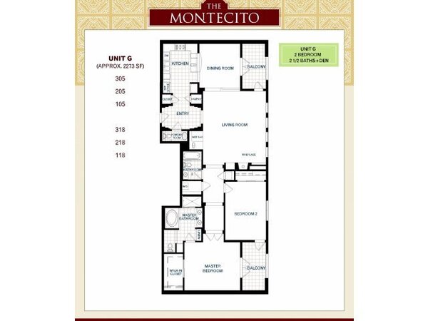 Two Bedroom - G