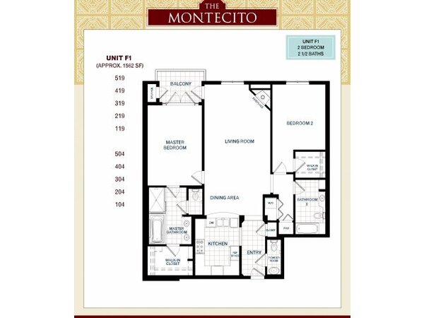 Two Bedroom - F1