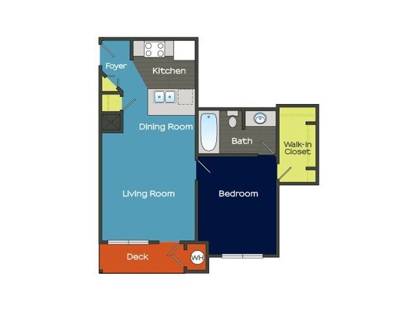 One Bedroom A1