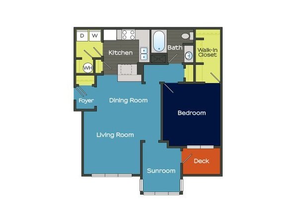 One Bedroom A2
