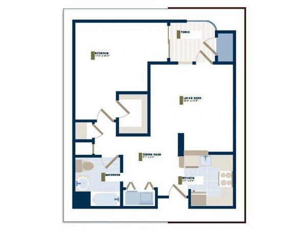 1 Bedroom - Ashton