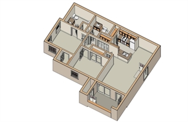 2 bedroom