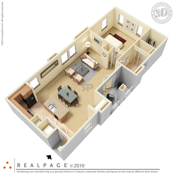 1 Bedroom Loft