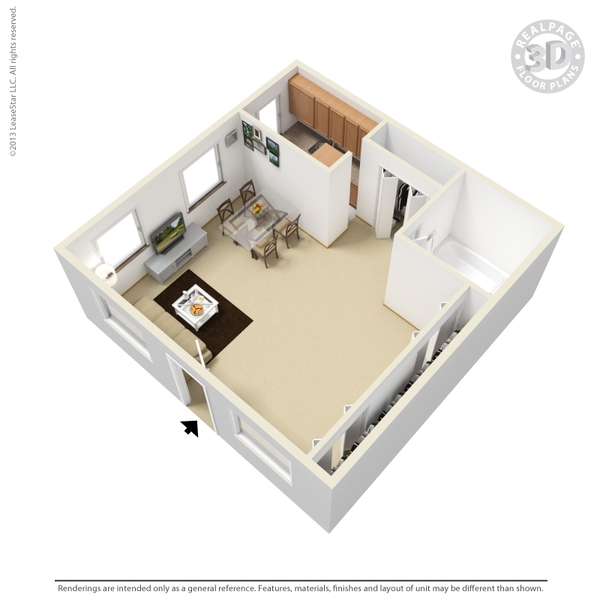 Renovated Studio
