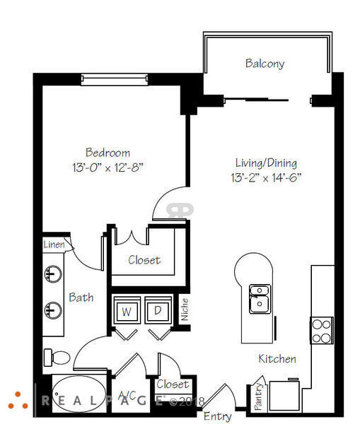 1 Bed 1 Bath (A11)
