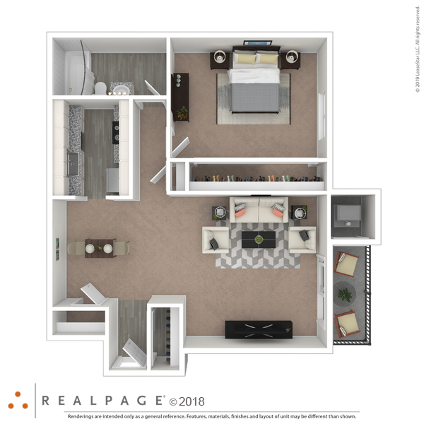 1 Bed 1 Bath