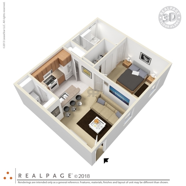 1 Bed 1 Bath