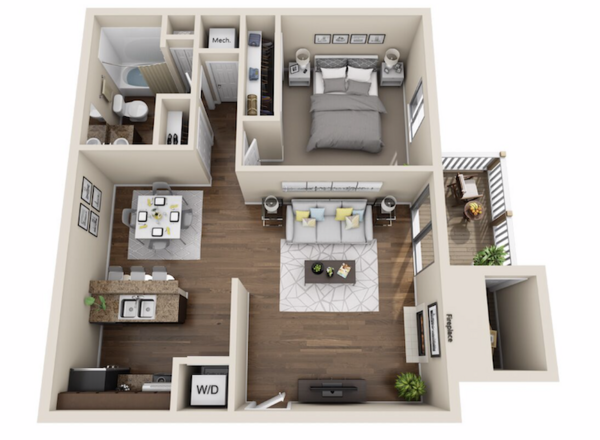 1 Bedroom