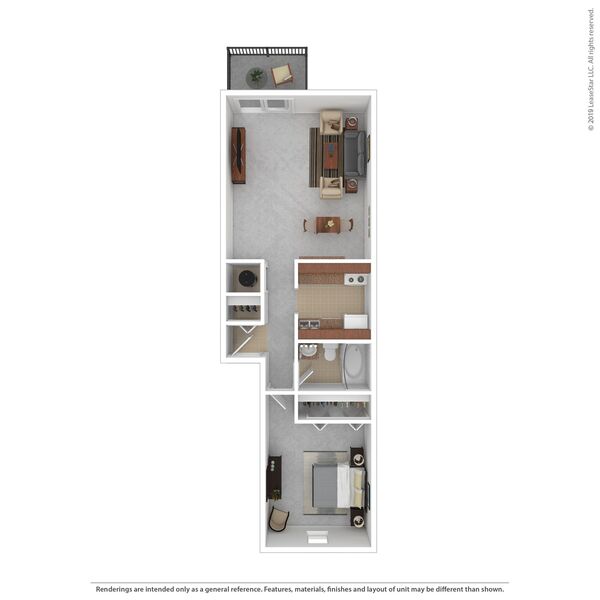1BR/1BA