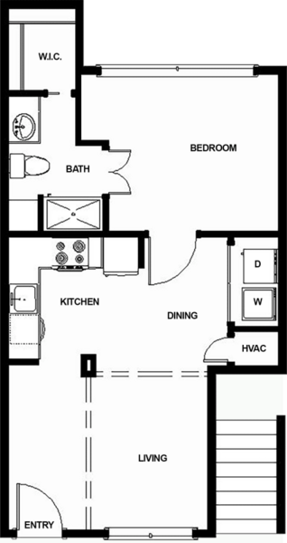 A1 1 Bed 1 Bath