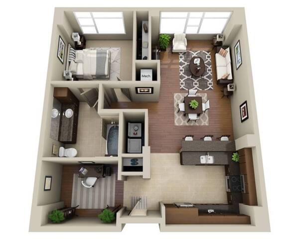 Floorplan GHC