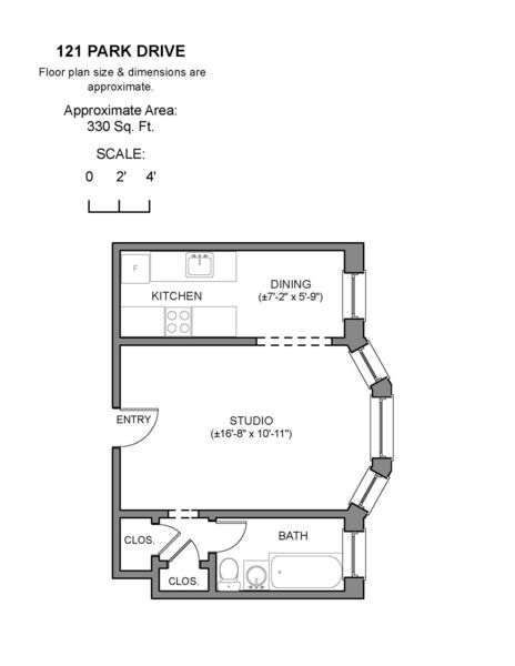 121 Park Drive Studio