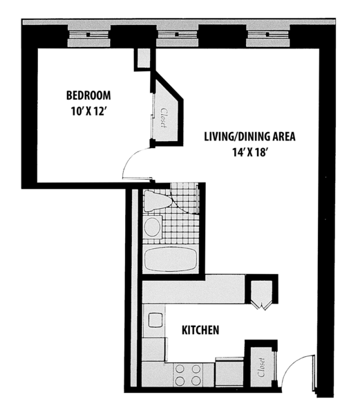 1 Bed