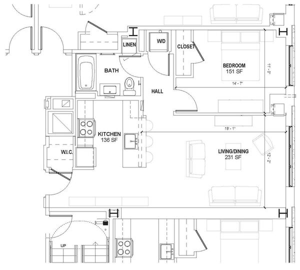 1Bed T15