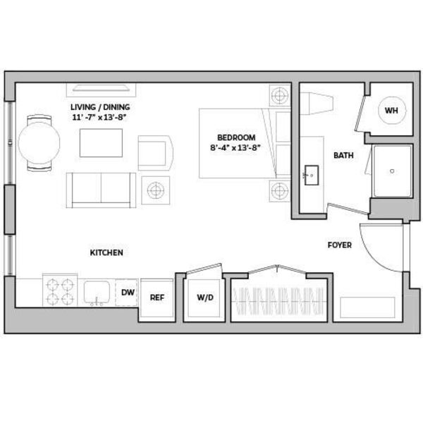 Frontier EB Jr. 1-Bed