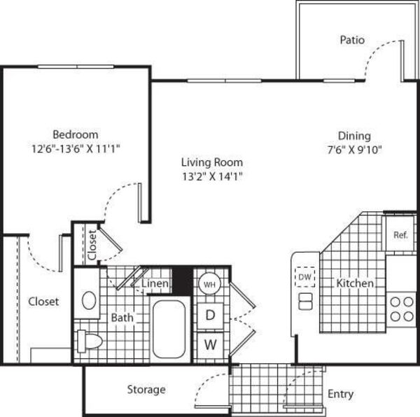 One Bed A-4 - Phase II