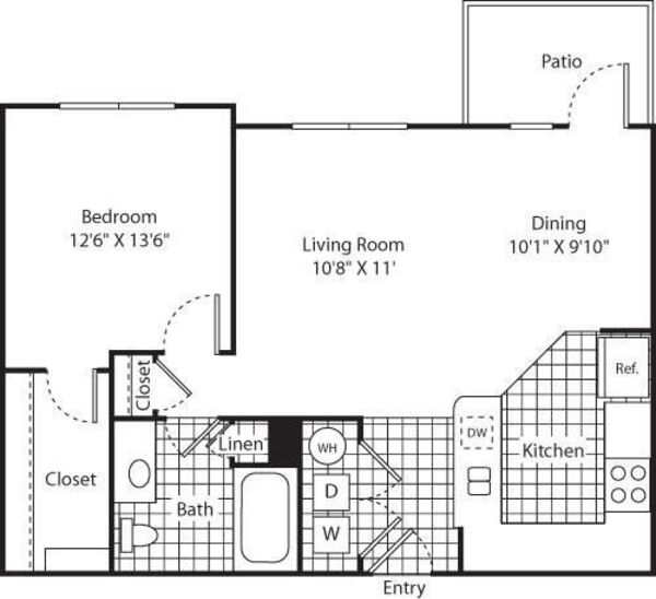 One Bed A-2 - Phase II