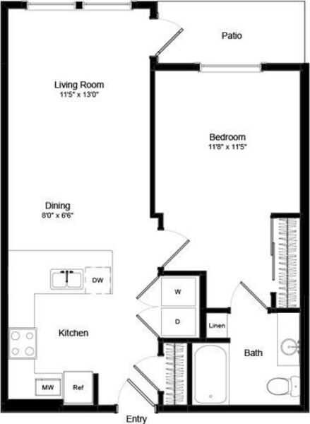 One Bed A-1 - Phase III