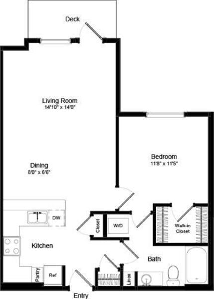 One Bed A-5 - Phase III