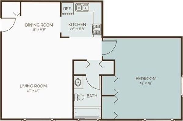 Edgewood Court 1X1
