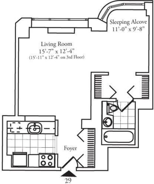 Residence 29 floors 7-8
