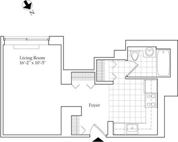 Residence F, floors3-17