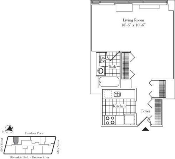Residence C, floor 20